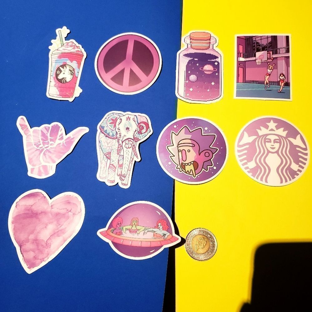 3/$20 10x brand new Funny waterproof stickers